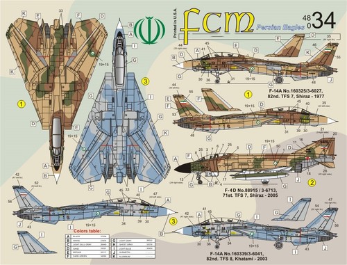 Fcm iranian iriaf iiaf - 1/48,