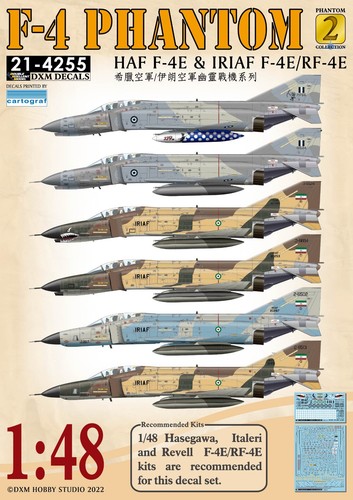 Dxm phantom haf - 1/48, f-4e